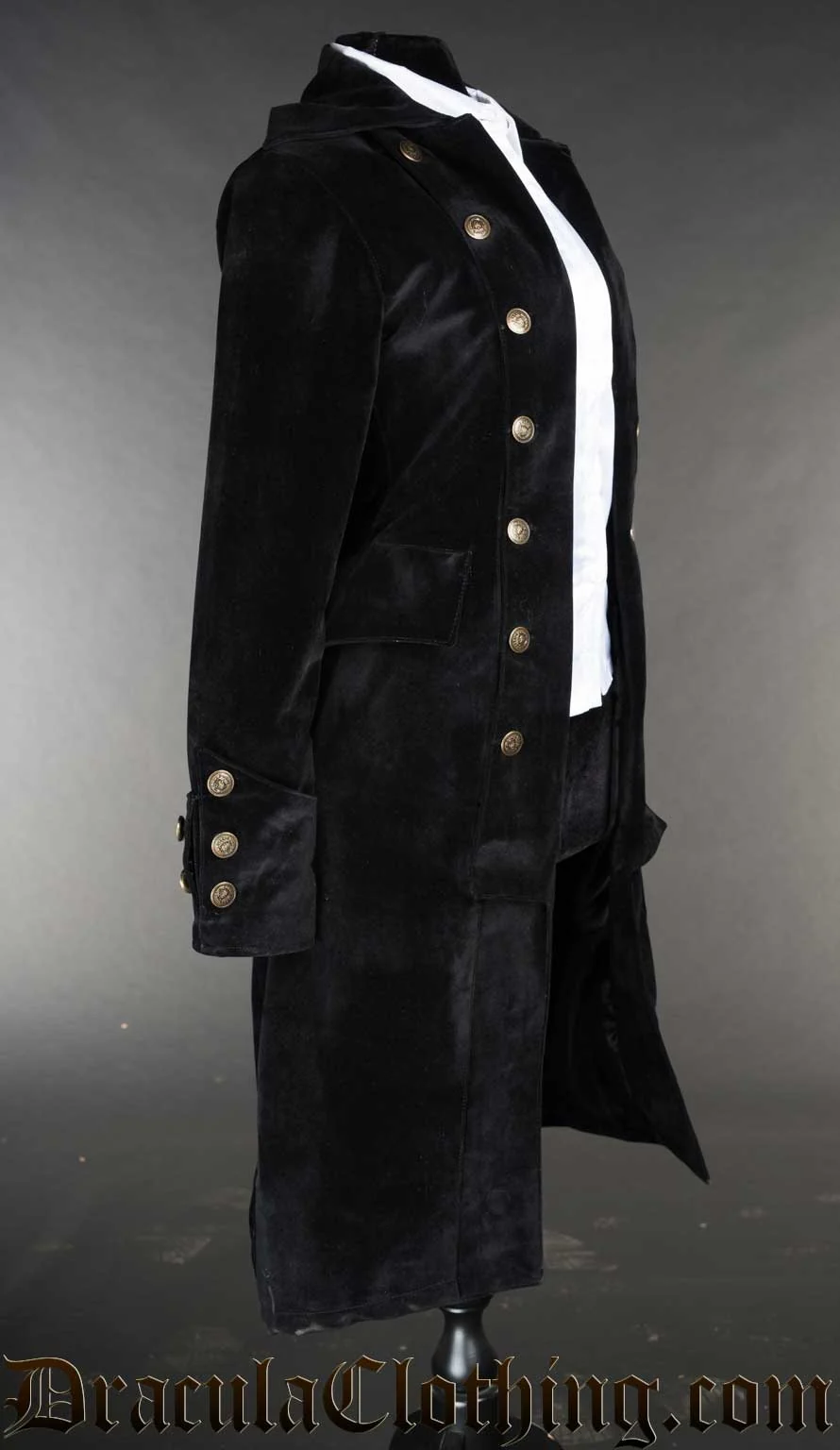 Velvet Pirate Princess Coat - Image 3