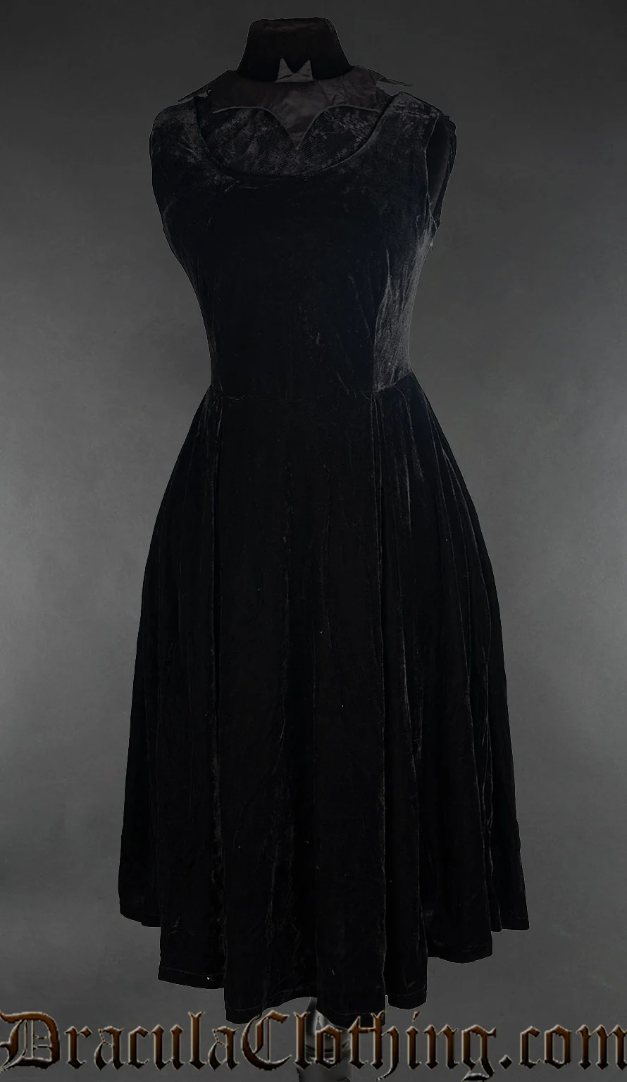Velvet Princess Collar Dress - Image 16