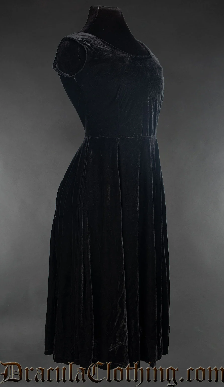 Velvet Princess Collar Dress - Image 9