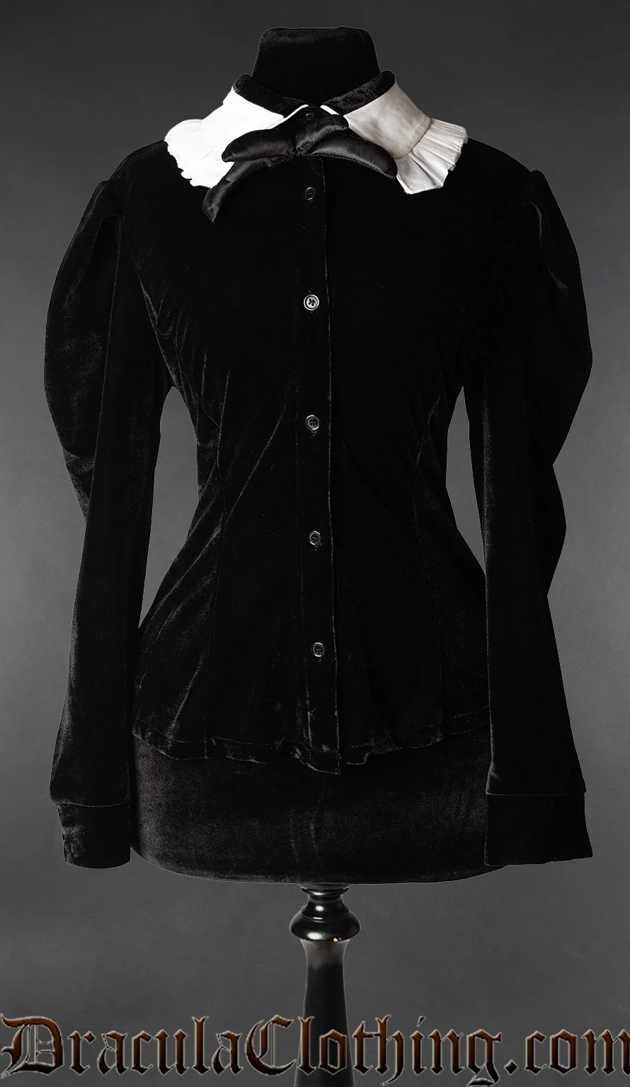 Velvet Regency Blouse - Image 2