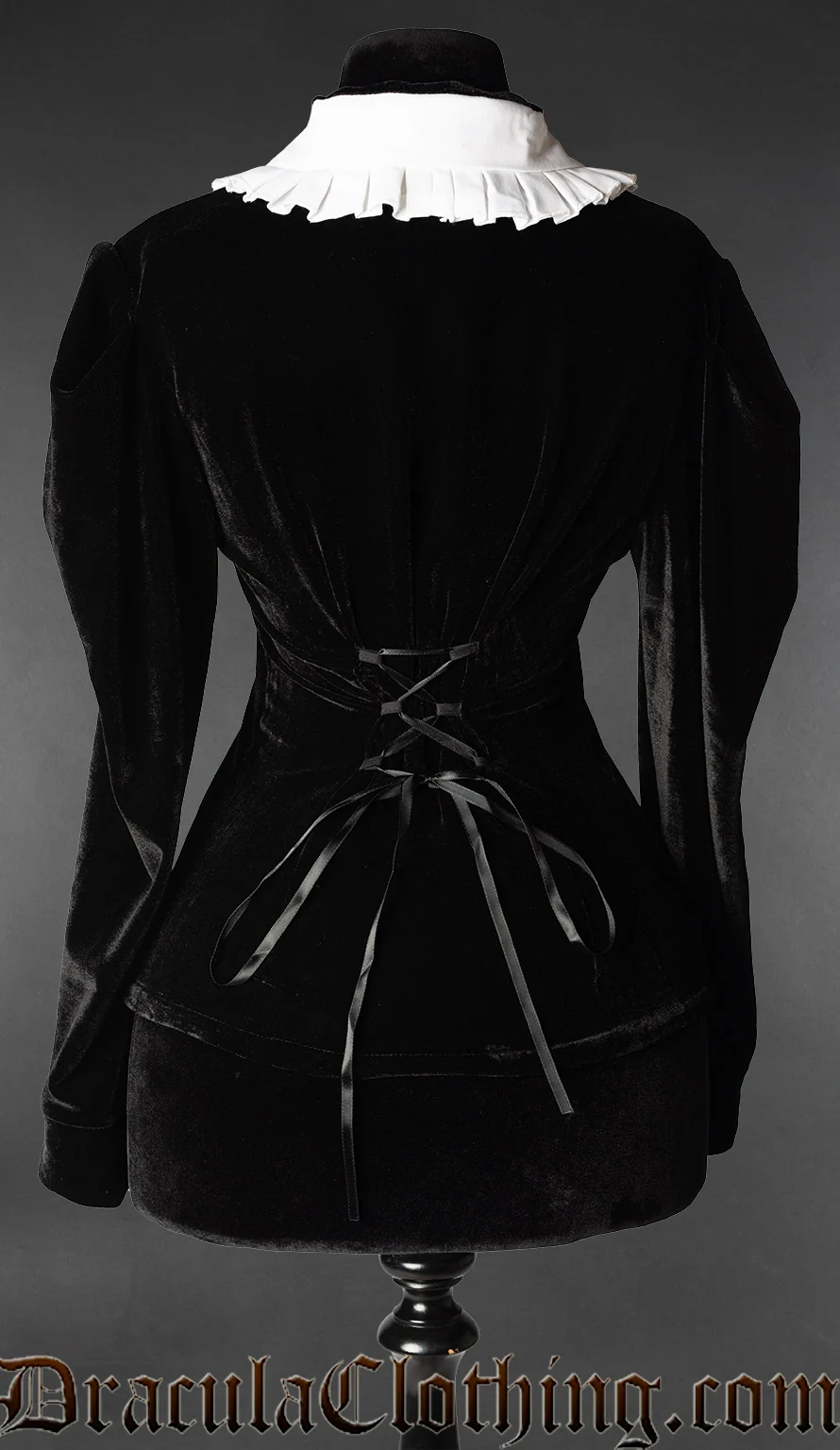 Velvet Regency Blouse - Image 3