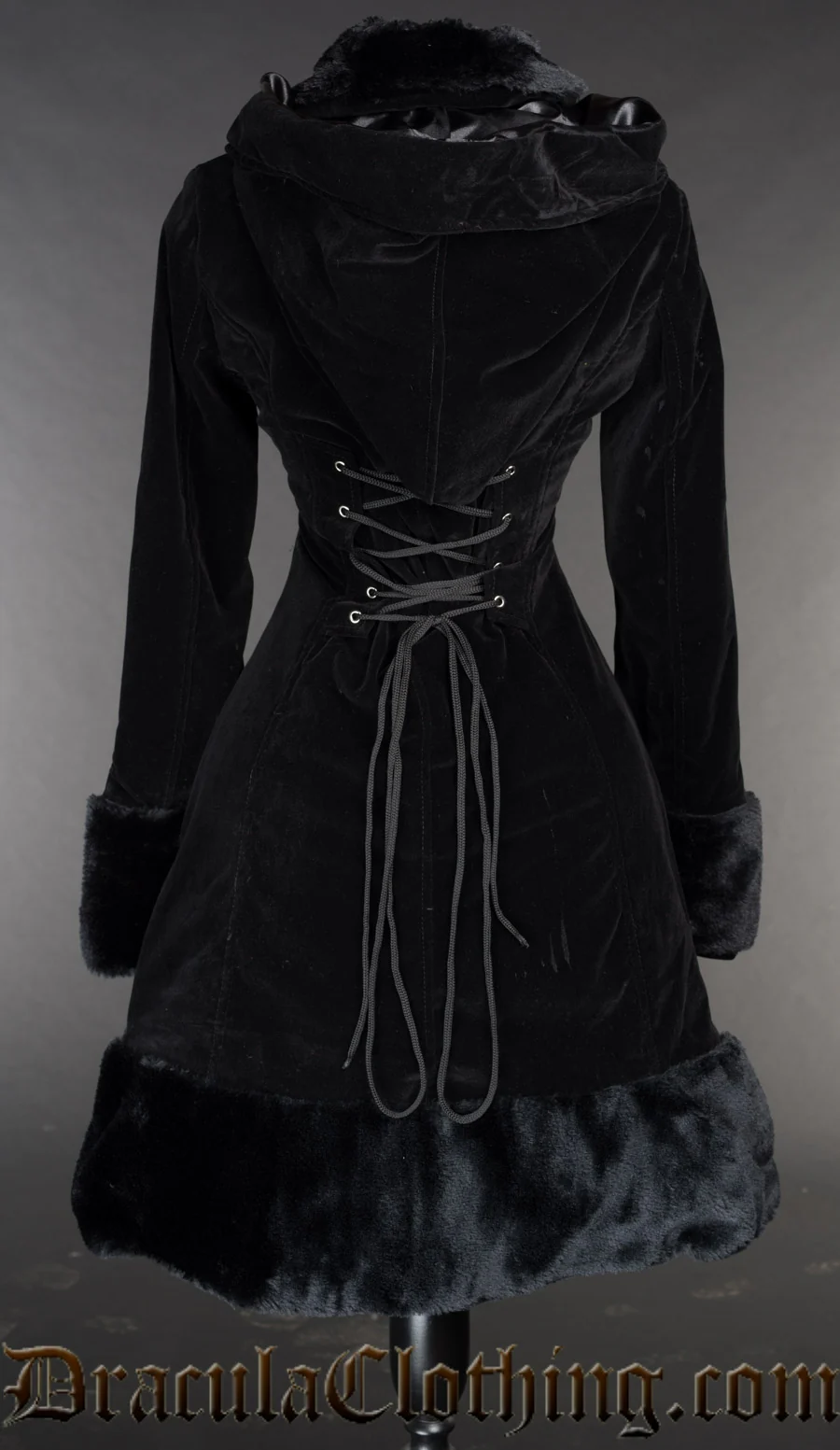 Velvet Thick Winter Coat - Image 4