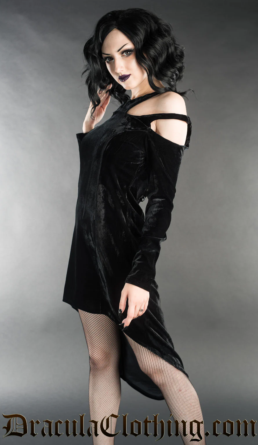 Velvet Witch Dress - Image 2