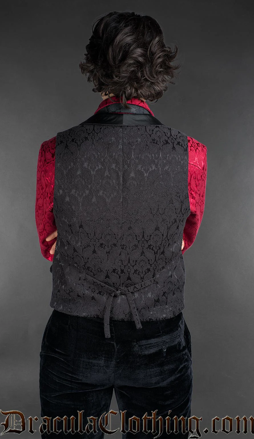 Victorian Gothic Double Breasted Waistcoat - Image 2