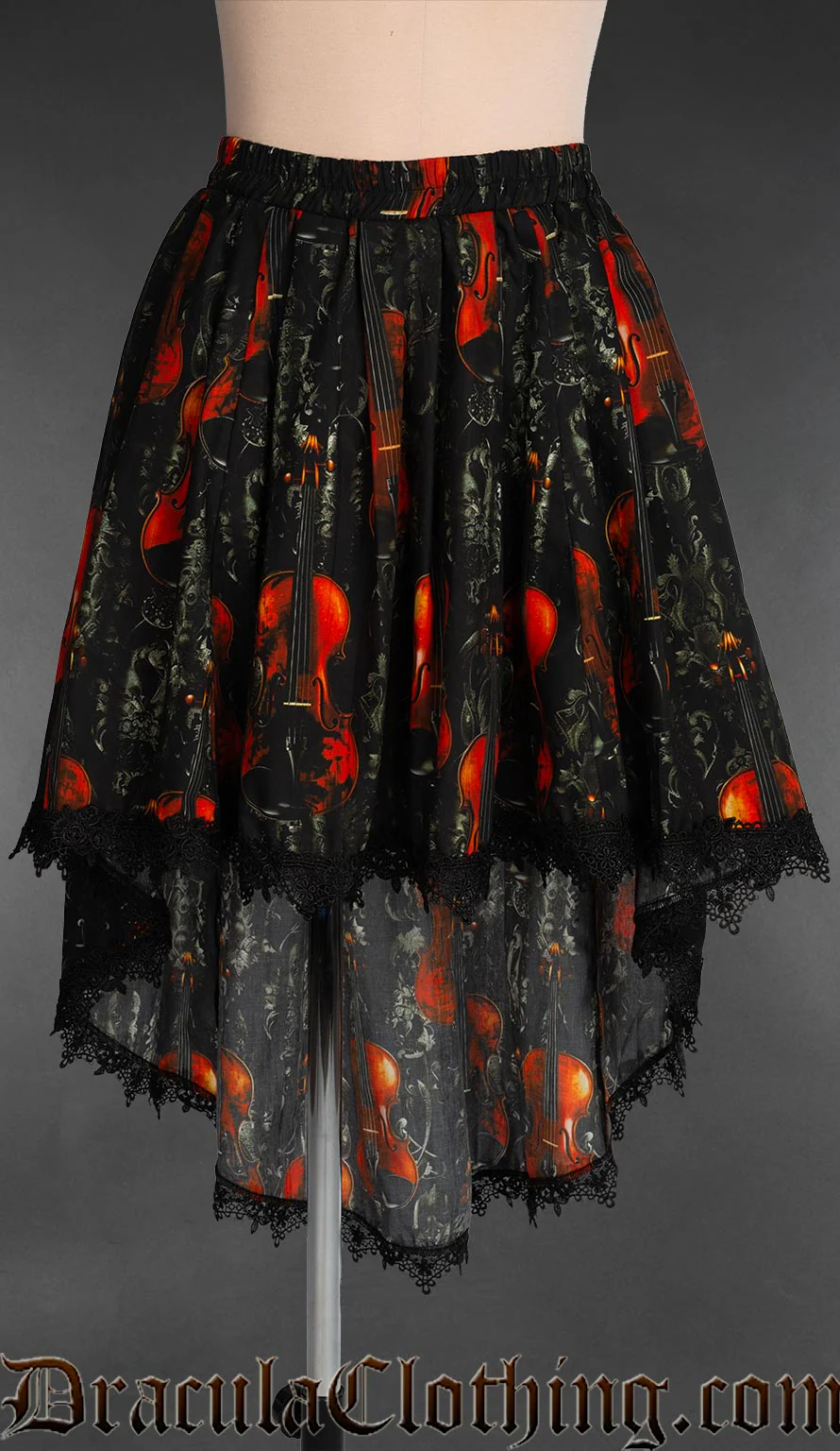 Violins High Low Skirt - Image 2