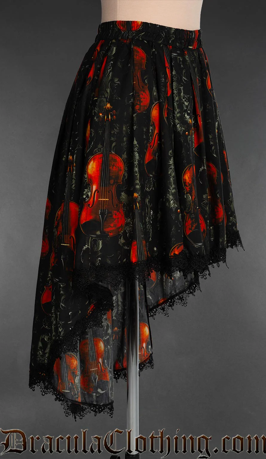 Violins High Low Skirt - Image 4