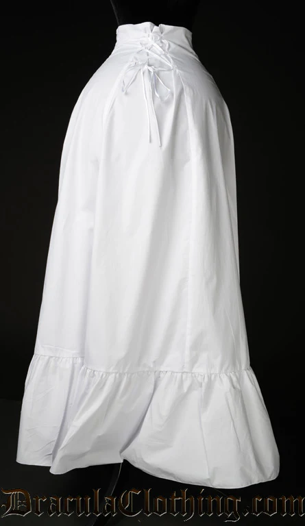 White High Waist Skirt - Image 3