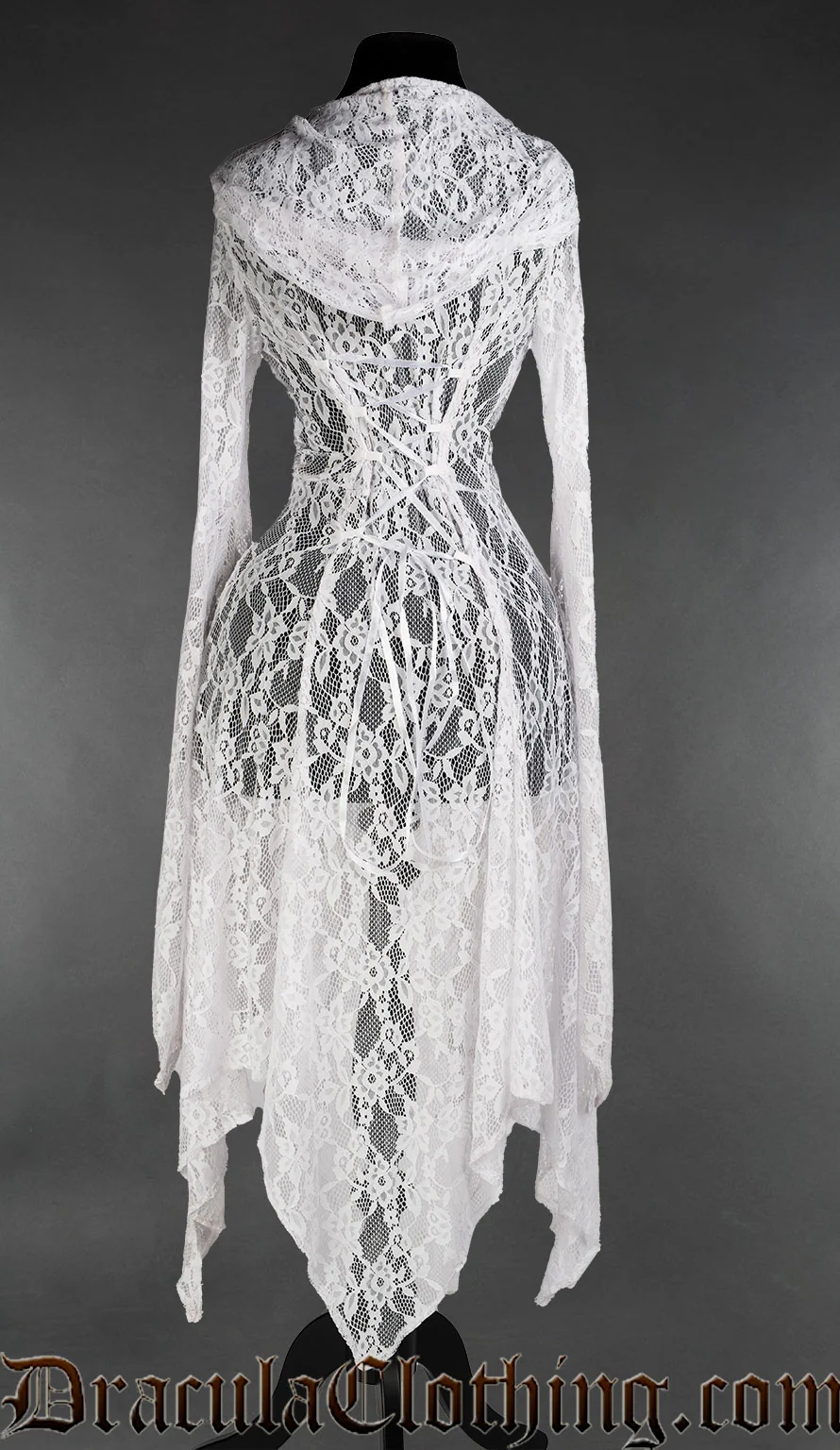 White Lace Overdress - Image 2