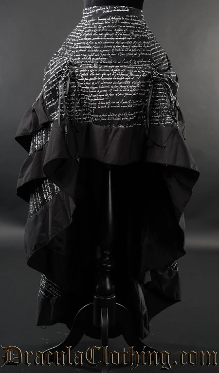 Writing Layer Bustle Skirt - Image 4