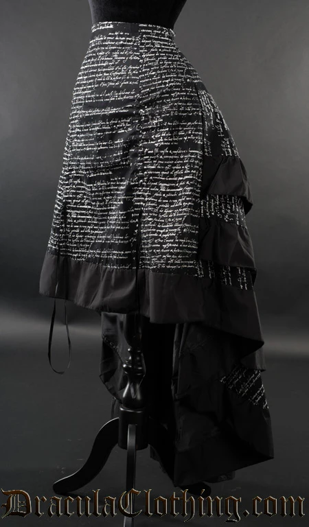 Writing Layer Bustle Skirt - Image 6